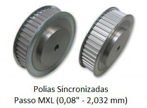 Passo MXL (0,08" - 2,032 mm) HTD